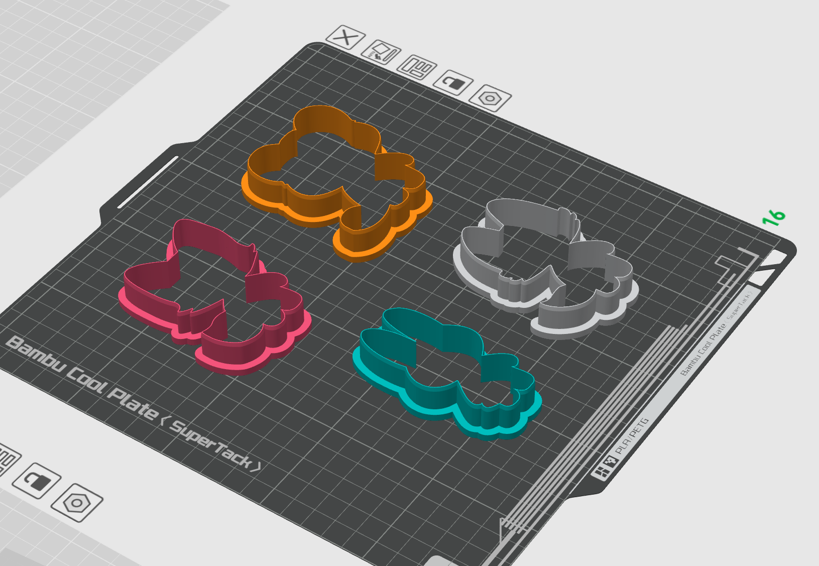 Desire 4 mascot Cookie cutter